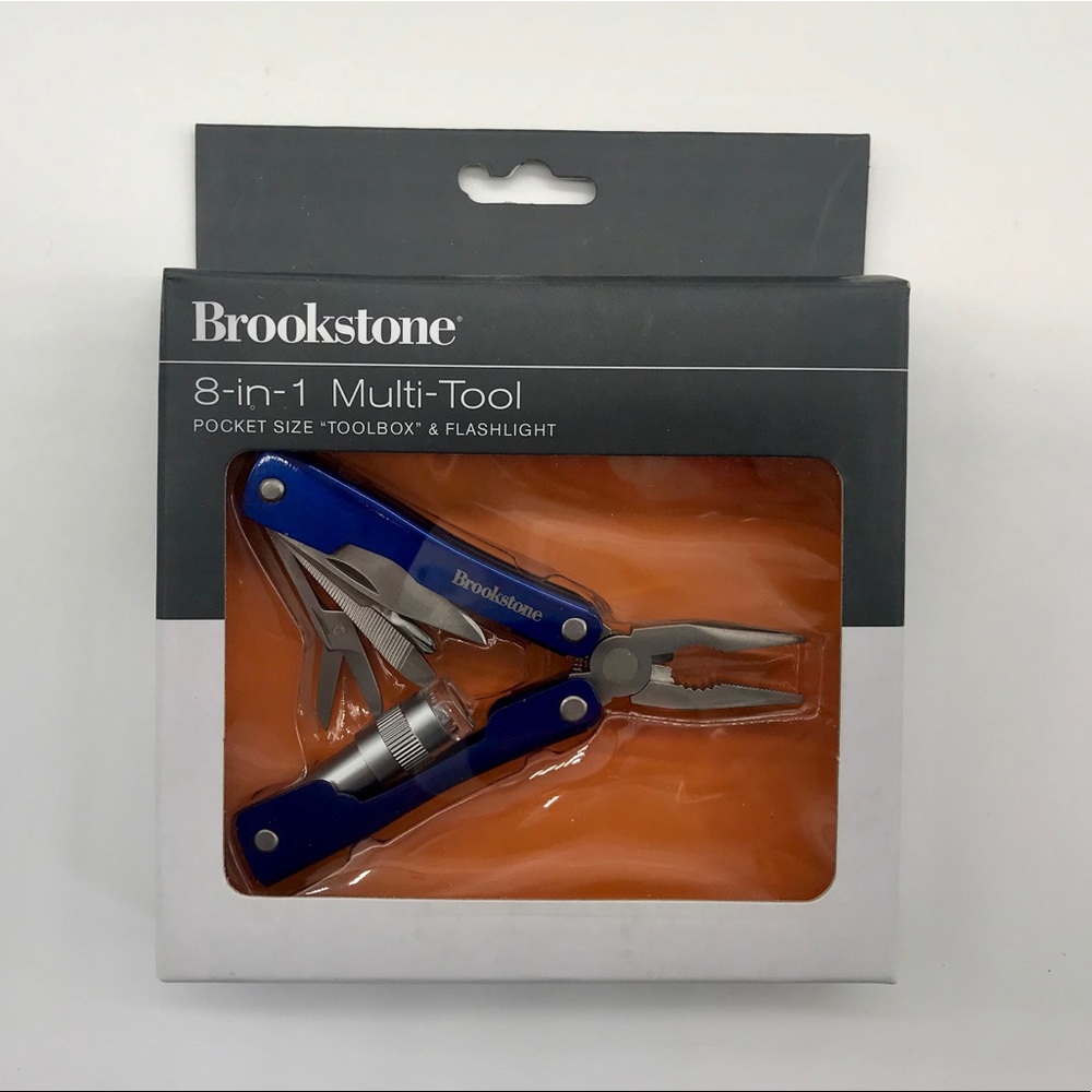 Brookstone 8 in 1 multi-tool (new in box)
